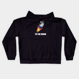 WallStreetBets - TO THE MOON - Reddit WSB Stock Market Kids Hoodie